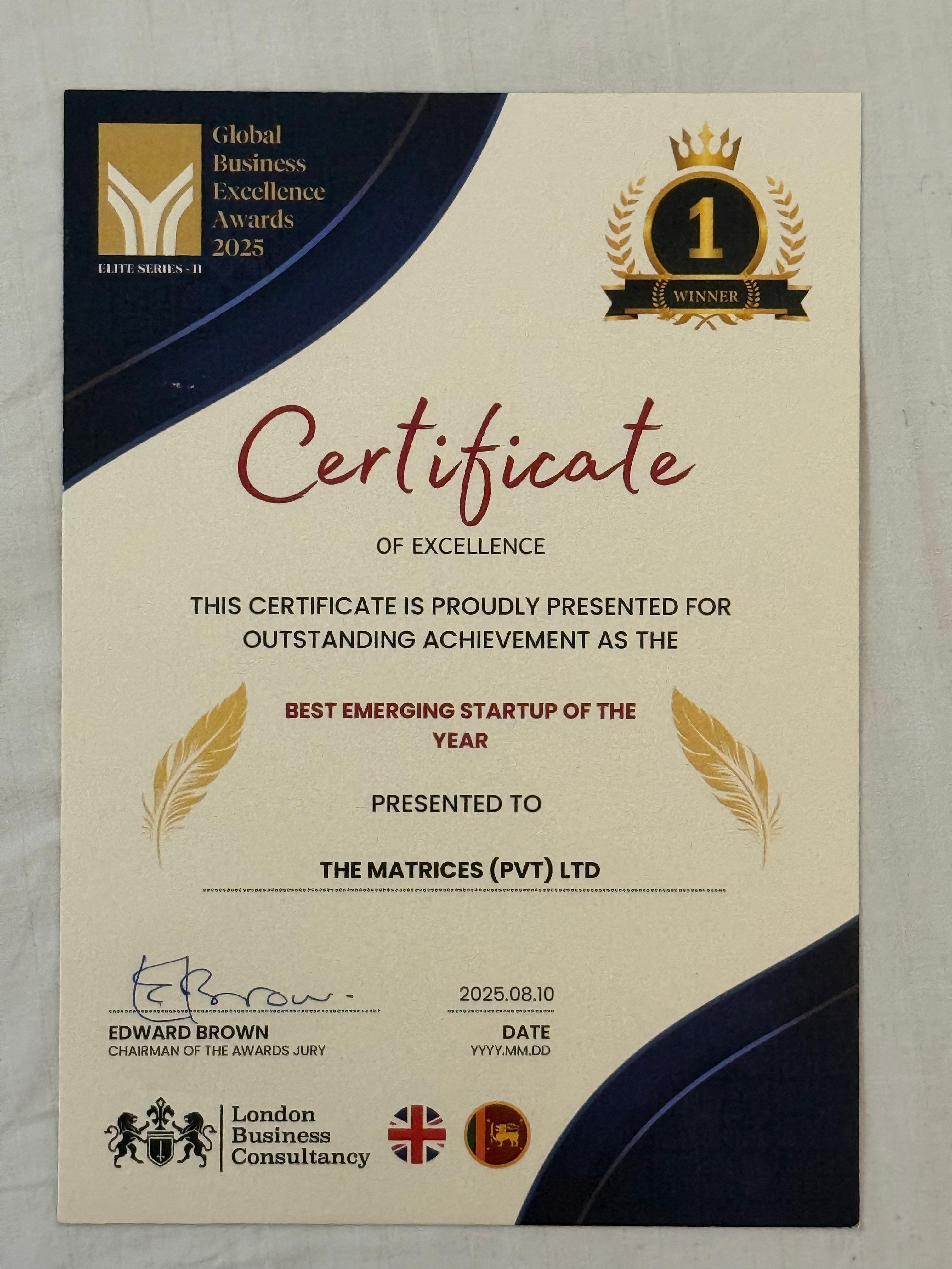 Certification